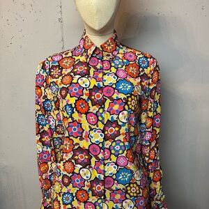 Emilio Pucci 100% Silk Shirt